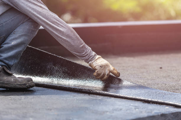 Professional Emergency Waterproofing technician working in Trafford, PA